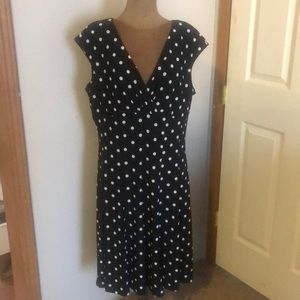 Classic Black and White dot dress by Ralph